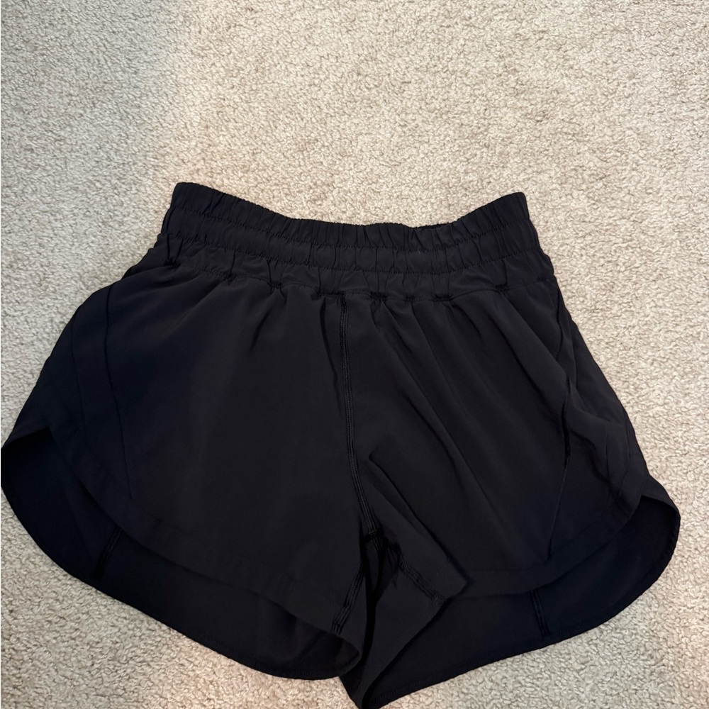 lululemon athletica Black tracker 3” Shorts